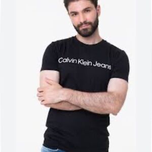 Calvin Klein Jeans Logo Tee - black